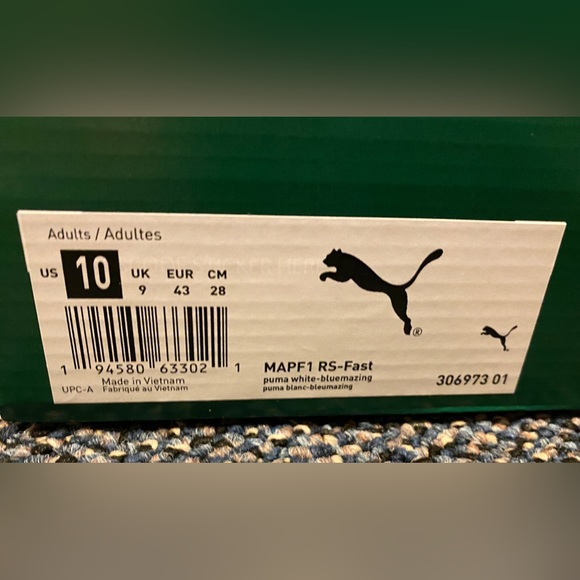 Puma AMG MAPF1 RS-Fast Men size 10 wz box - Picture 14 of 16